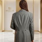 Grey Blazer Dress